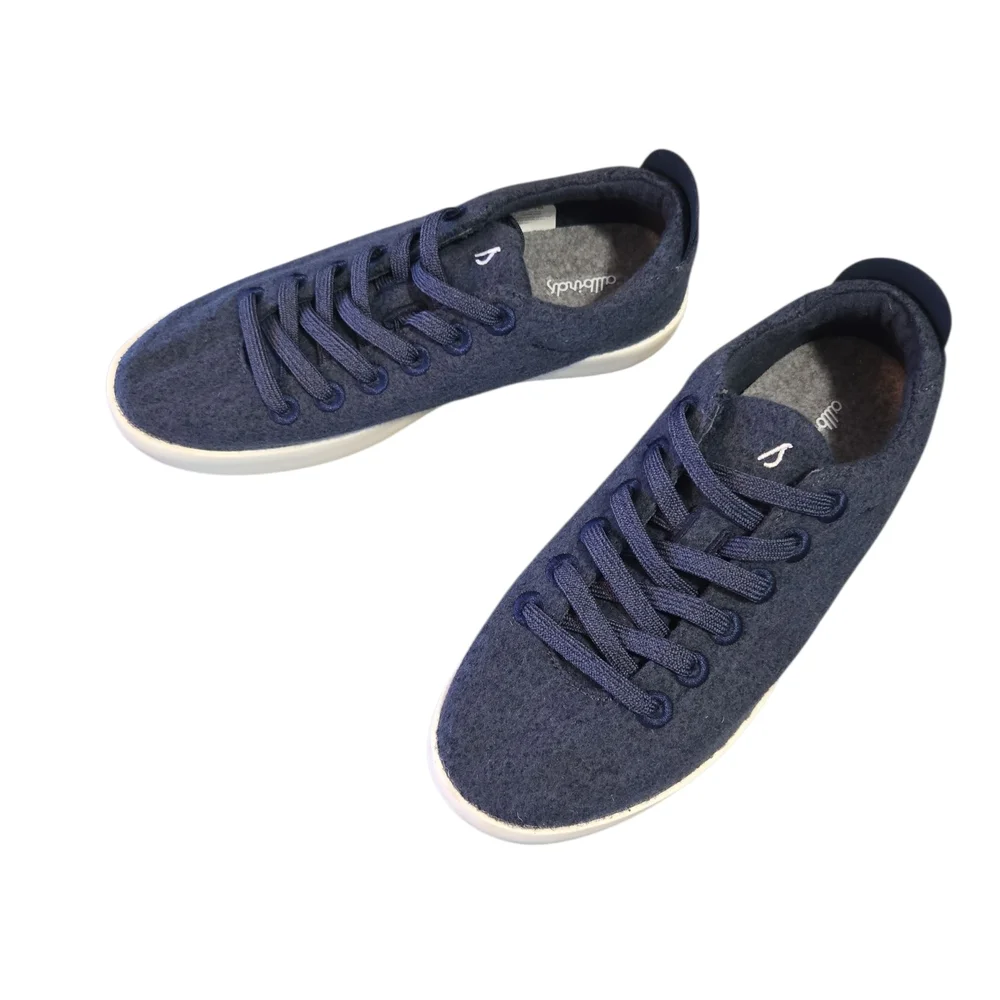 Allbirds Men's Wool Pipers~Navy Blue‎ ~ Mens Size 8 / Womens Size 10